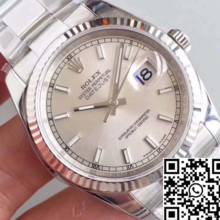 AR 126334 36MM Ivory Factory II Dial Rolex Datejust 1129